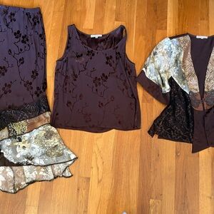 Spencer Alexis Floral and Paisley Three-Piece Set